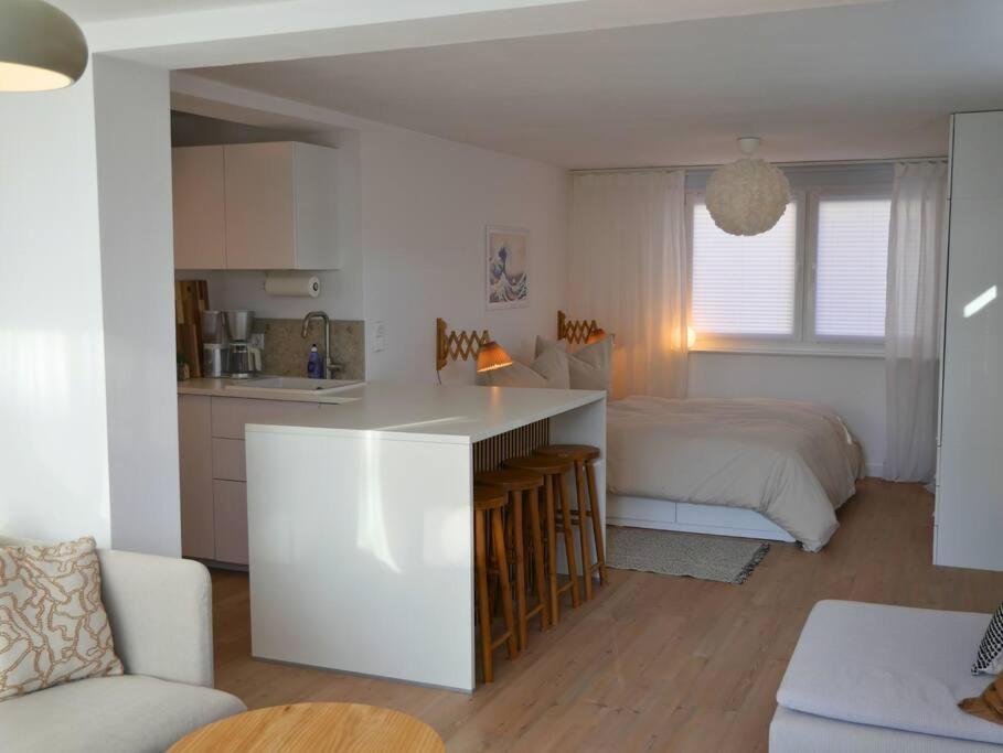 Moderne Studio Ferienwohnung In Bad Doberan Dış mekan fotoğraf